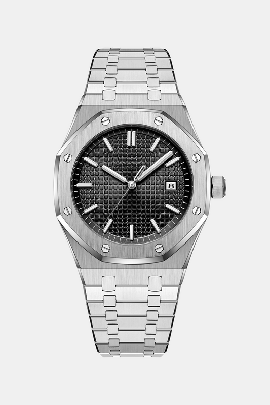 Chronex Elegant Onyx Steel